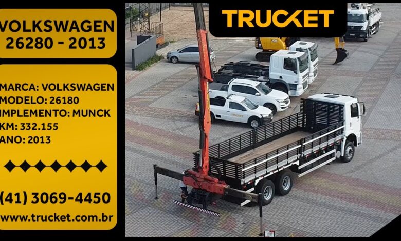 VOLKSWAGEN 26280 – 6X4 – 2013 – MUNCK PKB 15500 2H2M