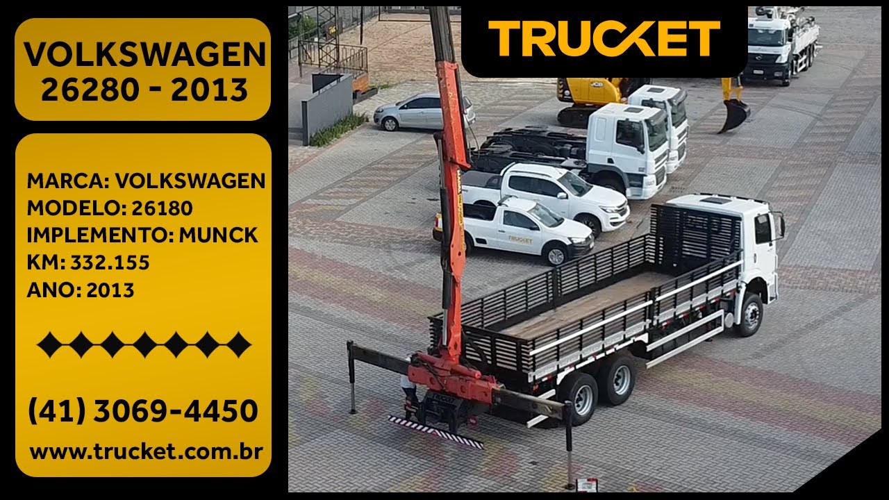 VOLKSWAGEN 26280 – 6X4 – 2013 – MUNCK PKB 15500 2H2M