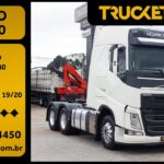 VOLVO FH 540 – 6X4 – AUTOMÁTICO – CABINE LEITO – 2019/2020 – NO CHASSI