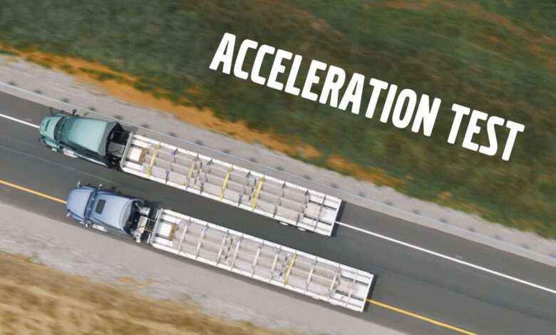 Volvo Trucks – Acceleration test #AllNewVolvoVNL