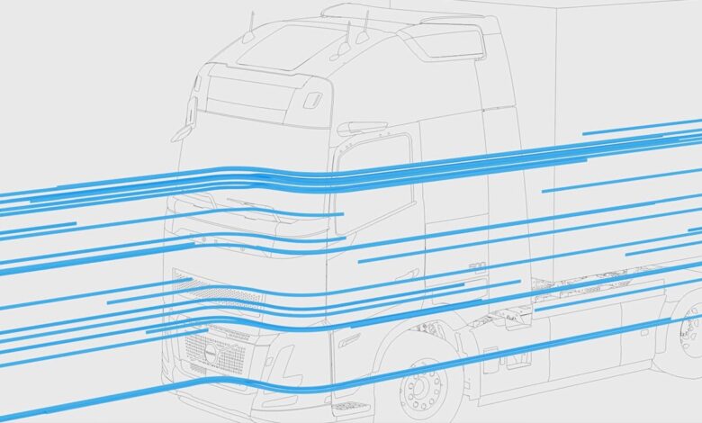 Volvo Trucks – Design without the drag: Volvo FH Aero (animation)