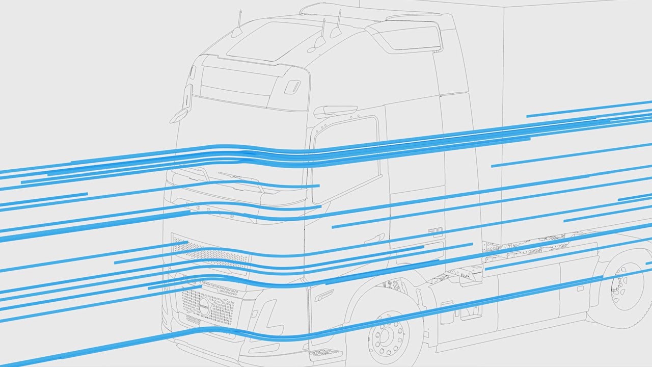 Volvo Trucks – Design without the drag: Volvo FH Aero (animation)