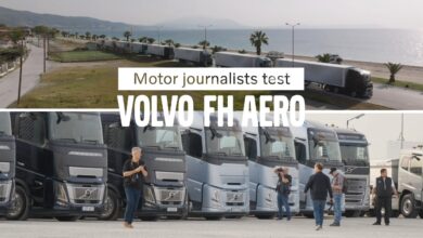 Volvo Trucks – Motor journalists test Volvo’s new Aero trucks