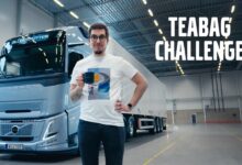 Volvo Trucks – Our Camera Monitor System takes on the #teabagchallenge