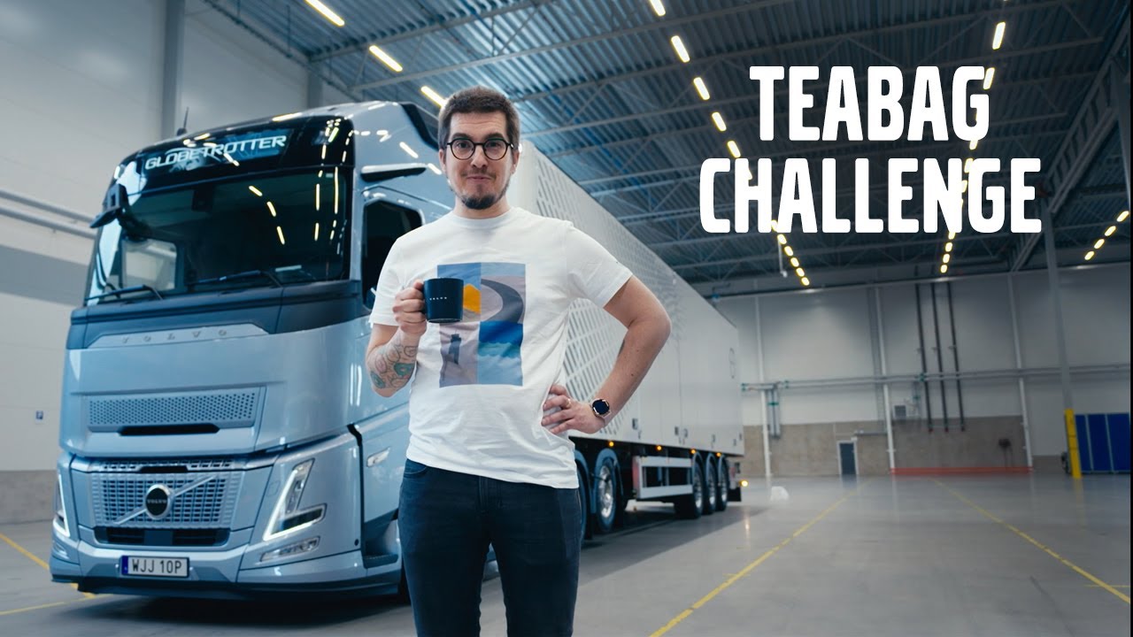 Volvo Trucks – Our Camera Monitor System takes on the #teabagchallenge