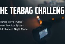 Volvo Trucks – Taking on the #teabagchallenge (in the dark)