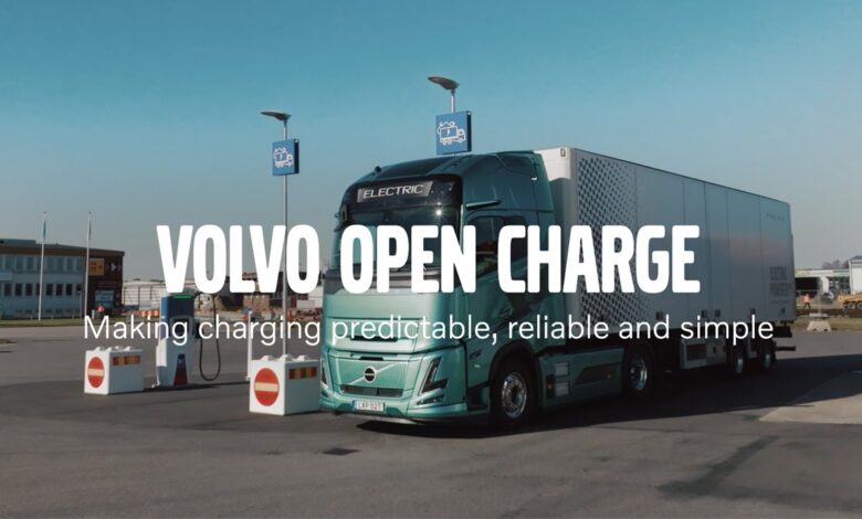 Volvo Trucks – Volvo Open Charge extends the range of electric trucks