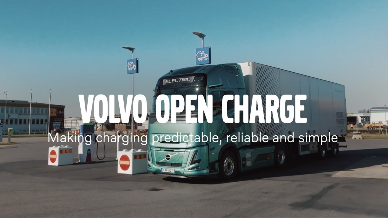 Volvo Trucks – Volvo Open Charge extends the range of electric trucks