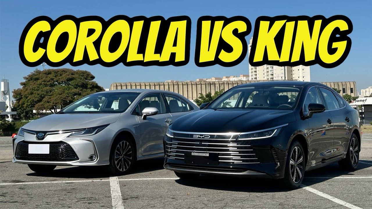 BYD King vs Toyota Corolla Qual e melhor Comparativo