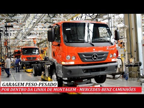 Garagem do Bellote TV (Peso-Pesado): como é feito um caminhão Mercedes-Benz?