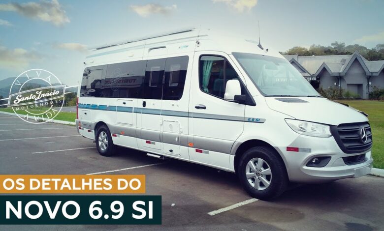 LANÇAMENTO 2023: MOTORHOME SPRINTER SANTO INÁCIO 6.9 SI - MERCEDES BENZ SPRINTER 417