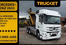 MERCEDES-BENZ ACTROS – 2651 – 6X4 – 2019 – CAVALO