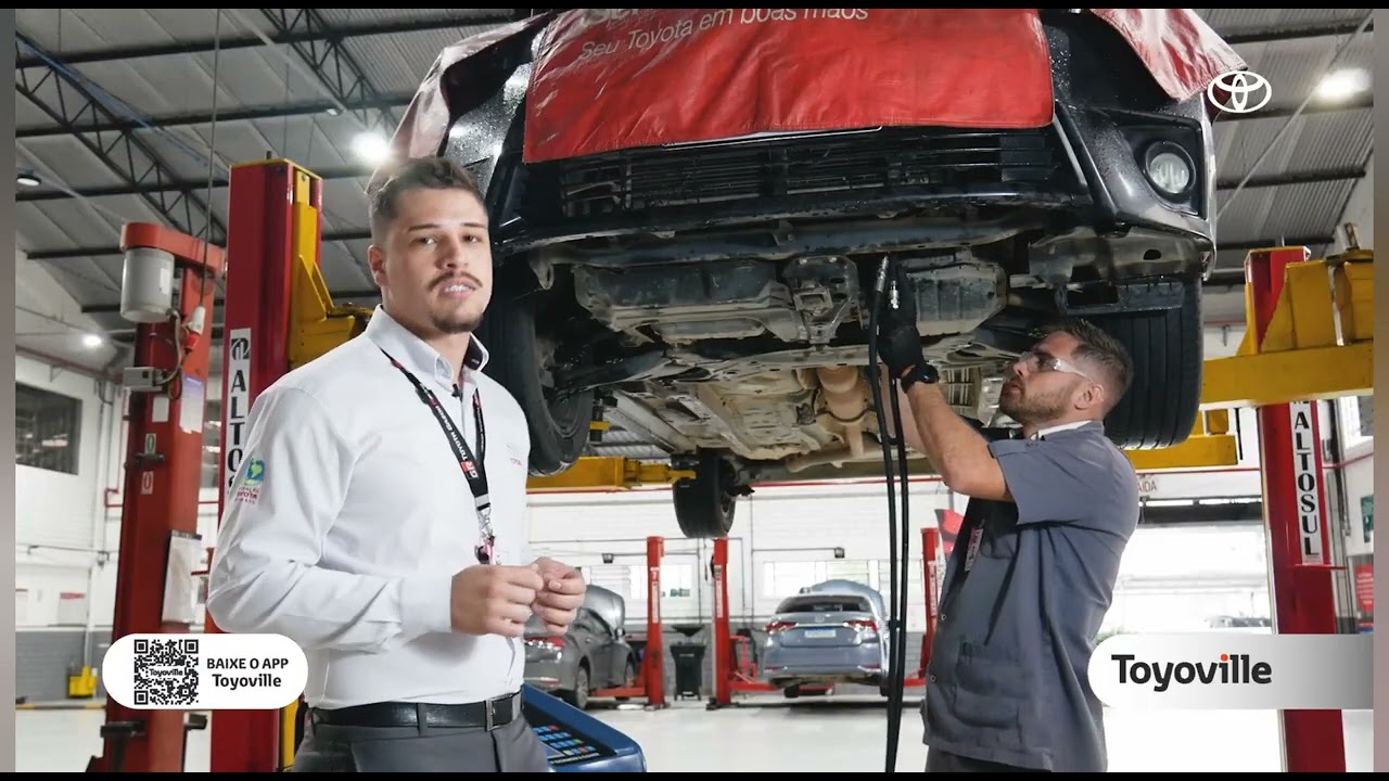 REALIZE A TROCA DO ÓLEO DO CÂMBIO DO SEU TOYOTA NA TOYOVILLE