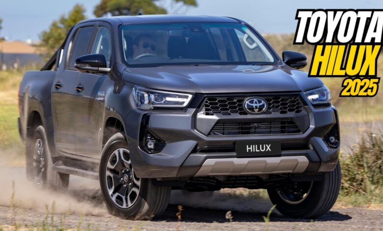 Toyota Hilux 2025 com Novo Visual e Versão Hibrida