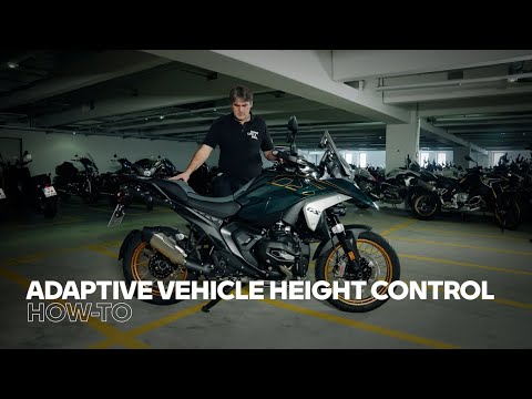 Controle de altura do veículo adaptável-BMW Motorrad como fazer 11 *