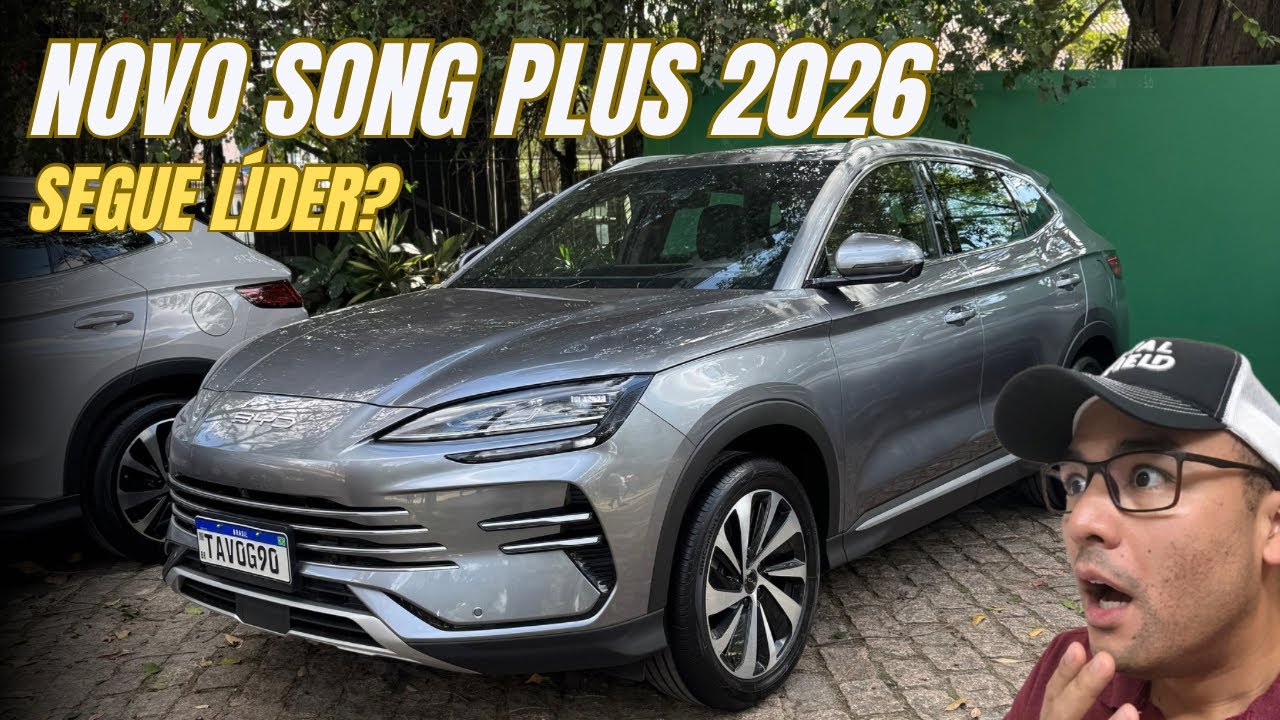NOVO BYD SONG PLUS 2026: já testei a novidade - veja detalhes, motor, consumo e preço 11 byd