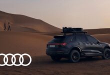 A edição Audi Q8 E-Tron Dakar