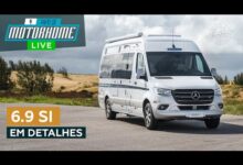 AO VIVO!🟦Em DETALHES, o Motorhome Santo Inácio Van Sprinter 417 - 6.9 SI