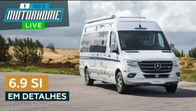 AO VIVO!🟦Em DETALHES, o Motorhome Santo Inácio Van Sprinter 417 - 6.9 SI