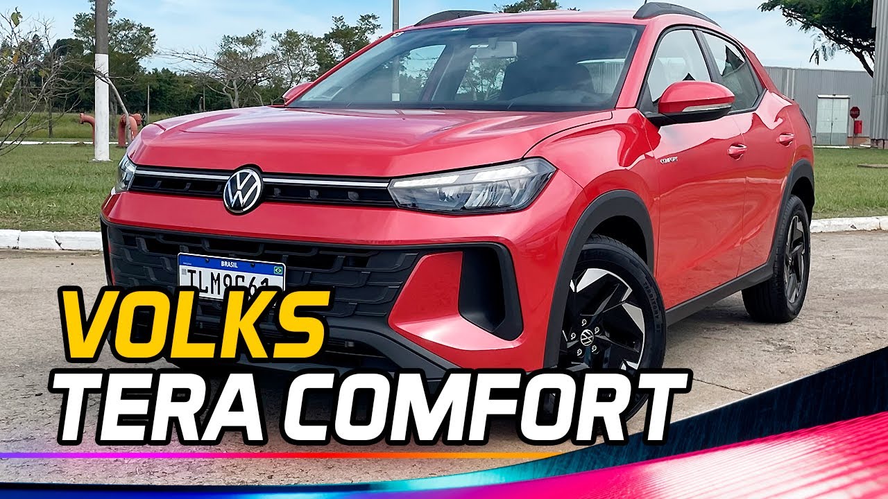 NOVO VW TERA - DIRIGI A VERSÃO QUE MAIS VAI VENDER. CONSUMO INSANO? MELHOR QUE PULSE E KARDIAN? 11 vw tera