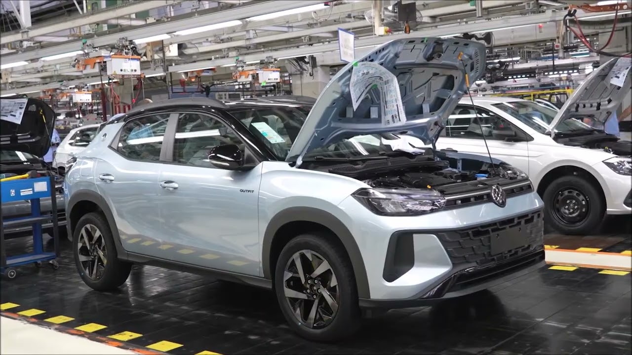 Novo Volkswagen Tera 2026 em sua linha de produção 11 vw tera
