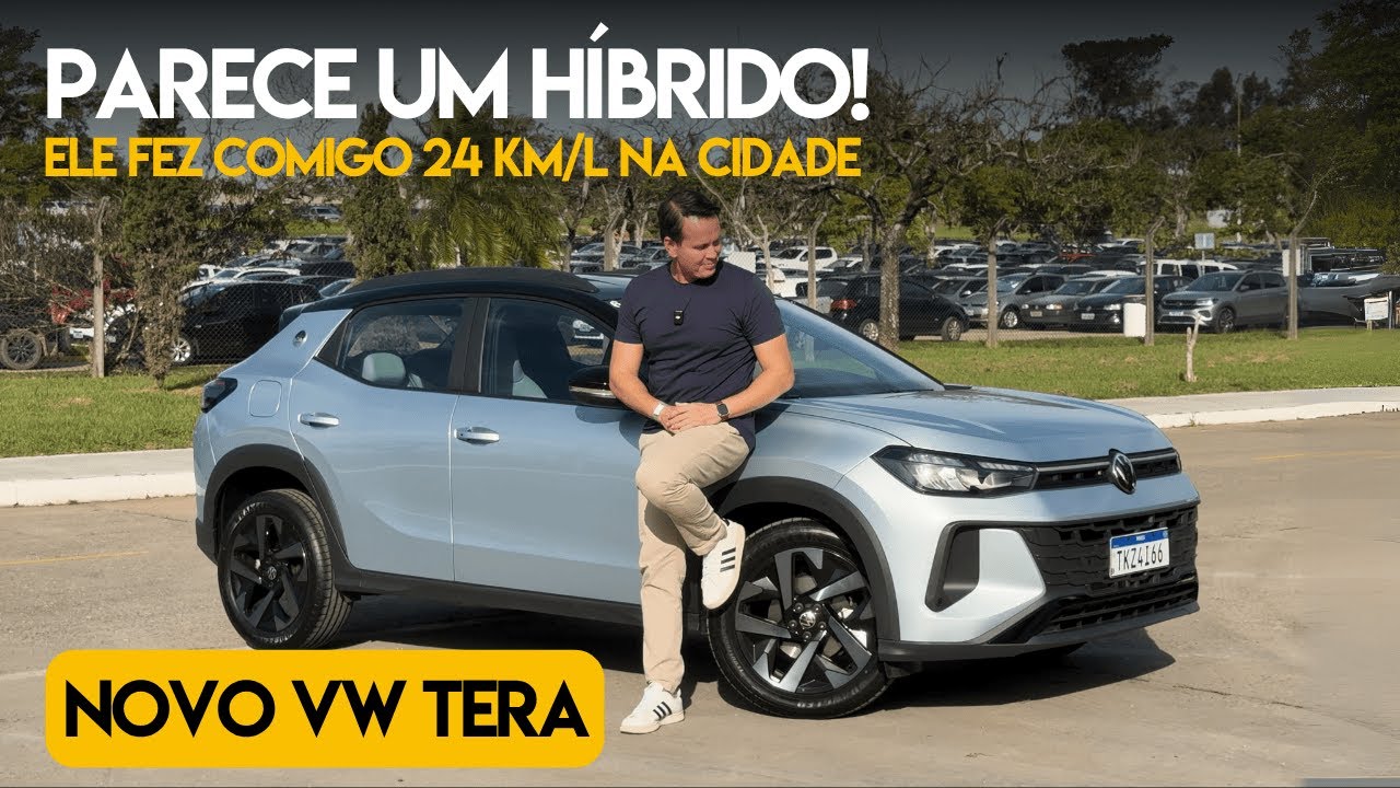 Parece um híbrido! Ele fez 24km/l comigo na cidade - Novo VW Tera! 11 vw tera