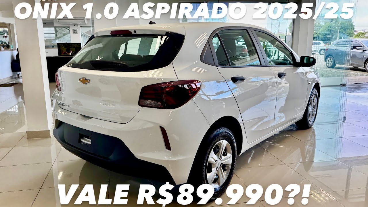 Avaliação Chevrolet Onix 1.0 Aspirado 2025/25 - ONIX DE ENTRADA VALE A PENA?! 11 Chevrolet Onix