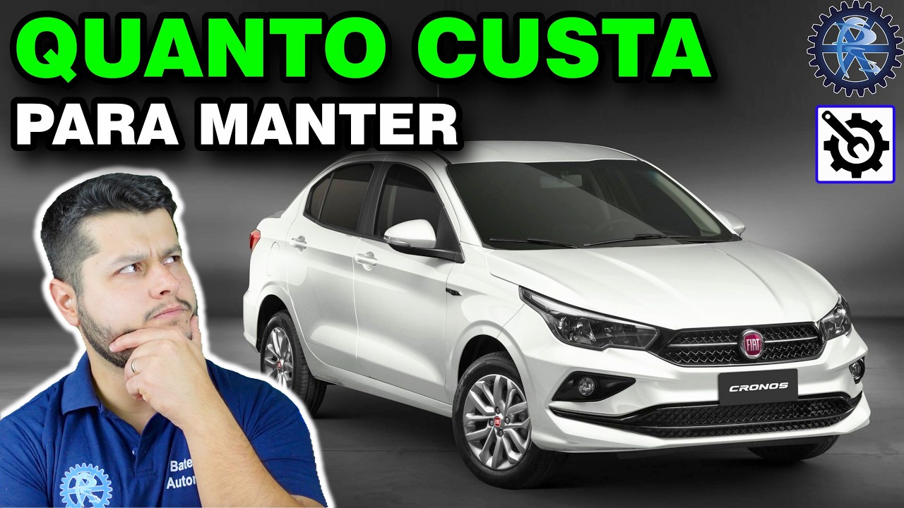 FIAT CRONOS DRIVE 1.3 2019 | QUANTO CUSTA para manter 11 Fiat Cronos