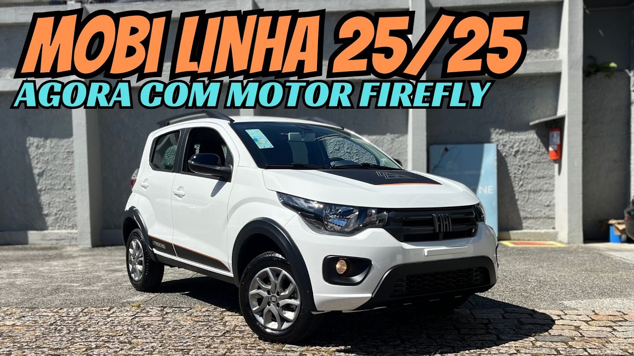 Fiat MOBI 2025/2025: Tudo que mudou na versão Trekking e PREÇO 11 Fiat Mobi