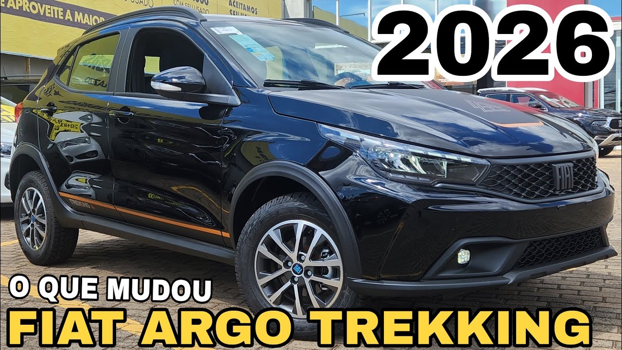 LANÇAMENTO do NOVO FIAT ARGO TREKKING 2026 | Chega com Novidades na Linha 2026 | Mais Equipado!!! 11 Fiat Argo