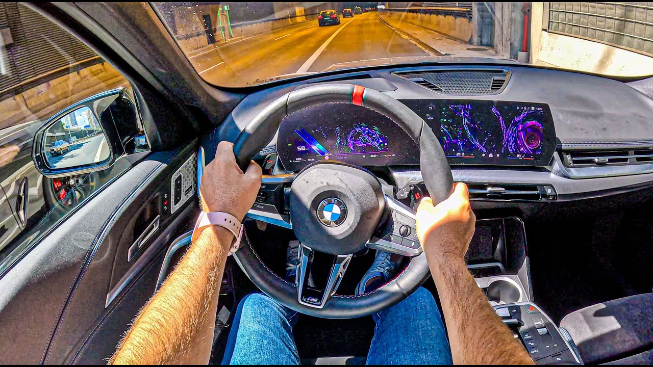 Novo BMW X1 U11 M35I 2025 (XDRIVE 300 HP) | POV Test Drive #2462 Joe Black 11 BMW X1