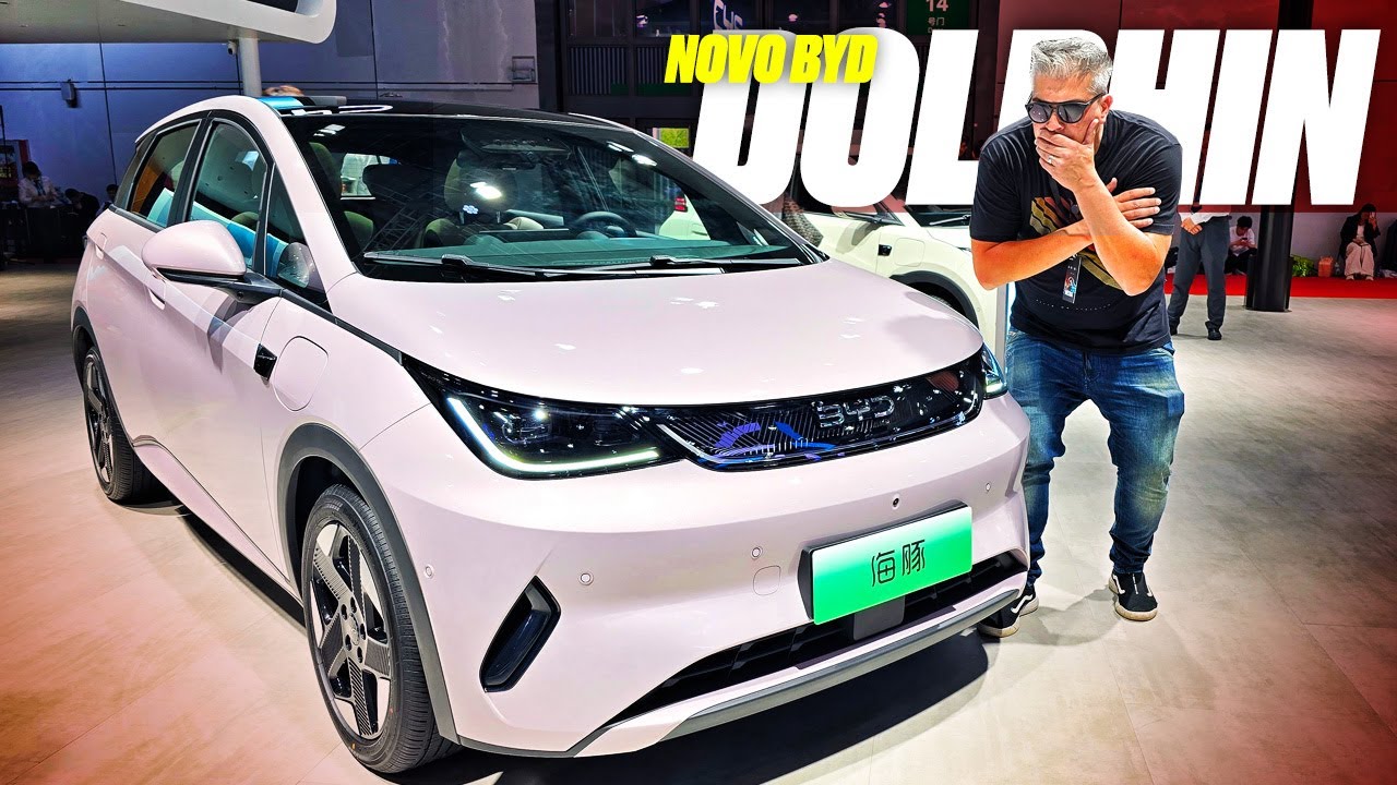 Novo BYD Dolphin 2026 - O QUE MUDOU? QUANDO CHEGA AQUI? VAI TER HÍBRIDO? CONTO TUDO DIRETO DA CHINA! 11 BYD Dolphin Plus
