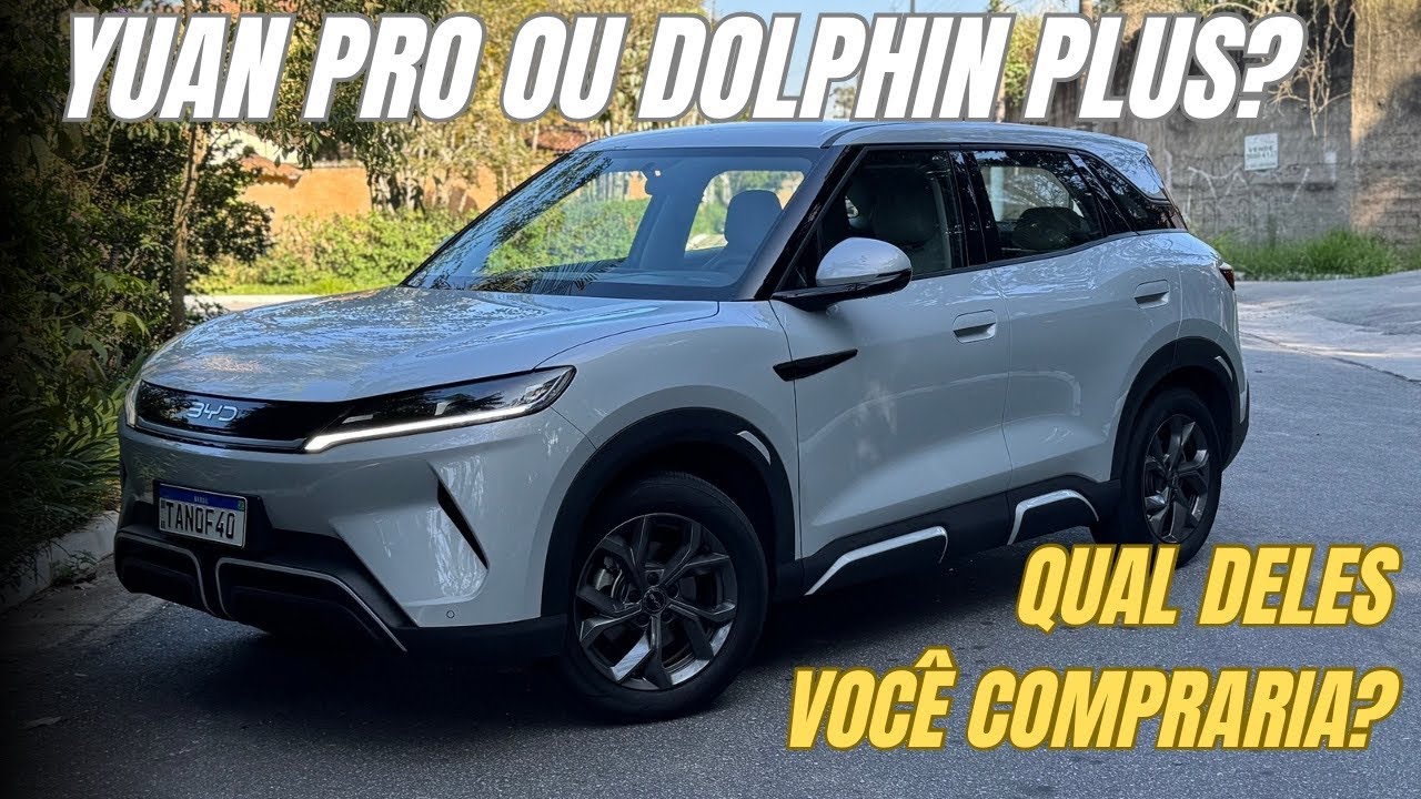 PELO MESMO PREÇO: Dolphin Plus ou Yuan Pro? Qual você compraria? 11 BYD Dolphin Plus