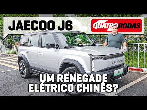 Jaecoo 6 é elétrico com jeitão de Jeep Renegade cotado para o BRASIL 11 *