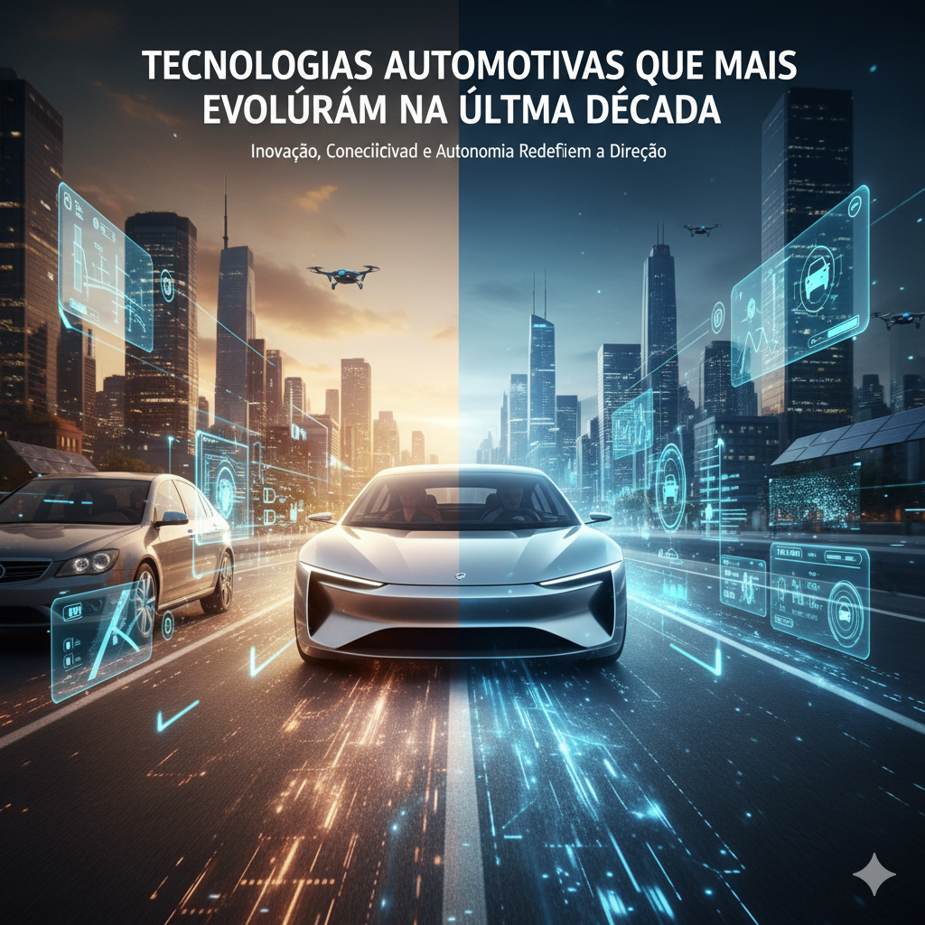 As 10 Tecnologias Automotivas que Mais Evoluíram na Última Década