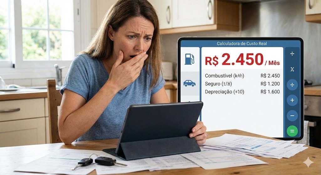 Calculadora de Custo Real: Descubra Quanto seu Carro Realmente Custa por Mês