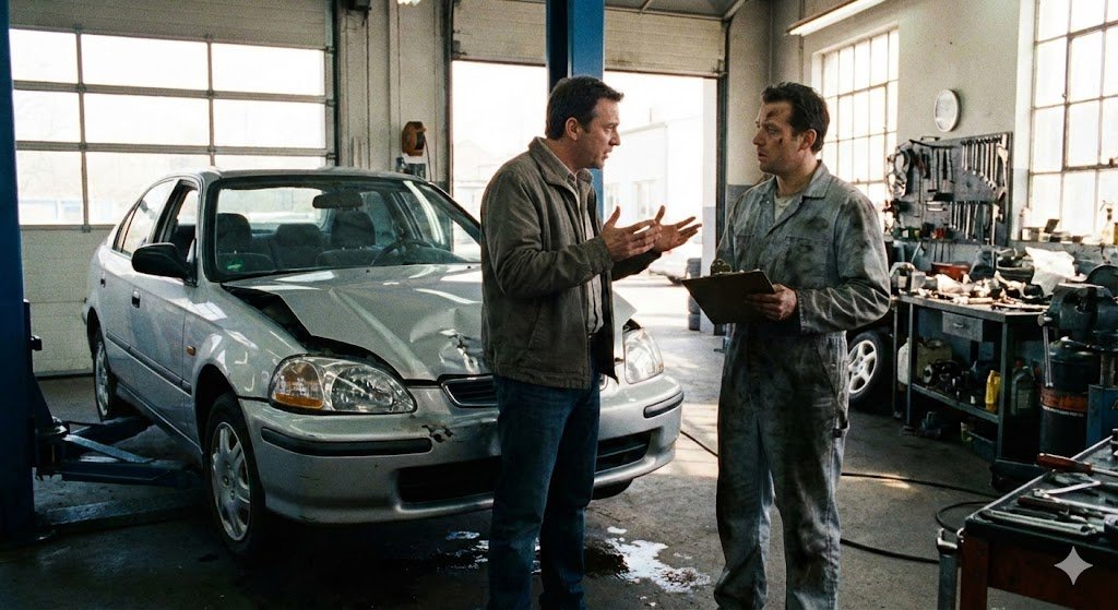 Calculadora Avançada de Reparo Automotivo: Funilaria, Pintura e Peças